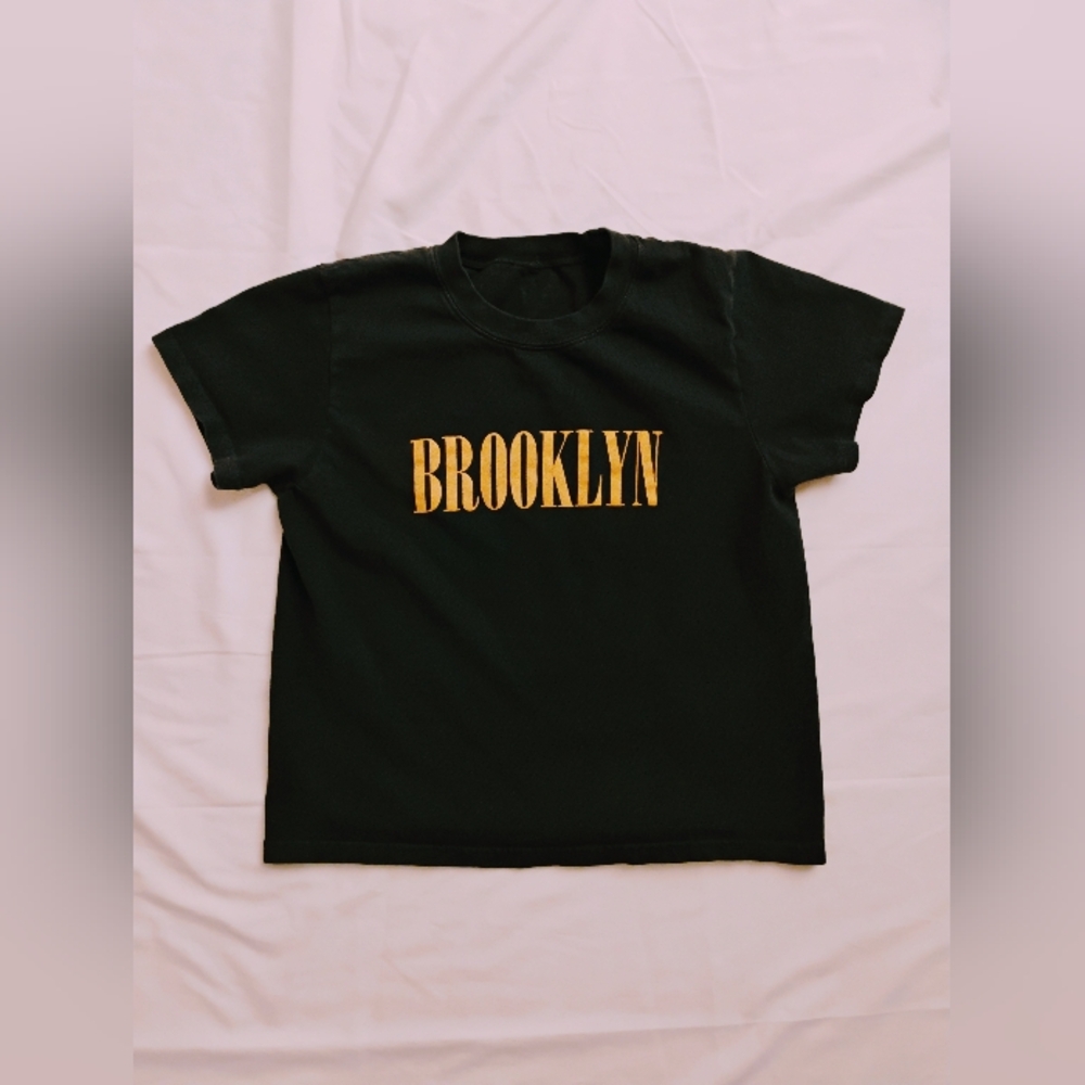 Brandy Melville black Brooklyn top